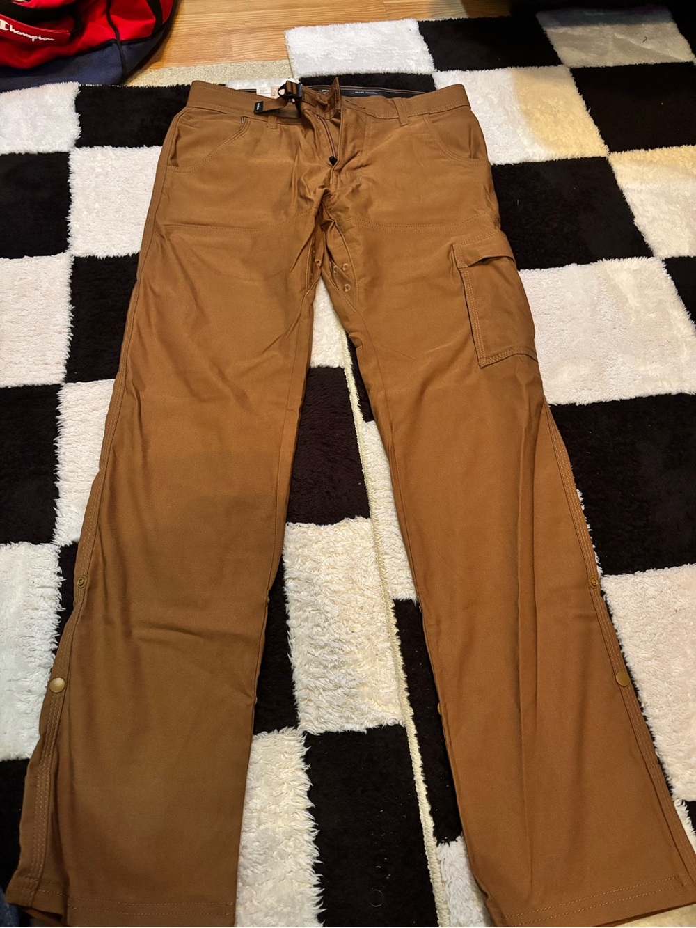 Prana Men's Tan Cargo Utility Pants